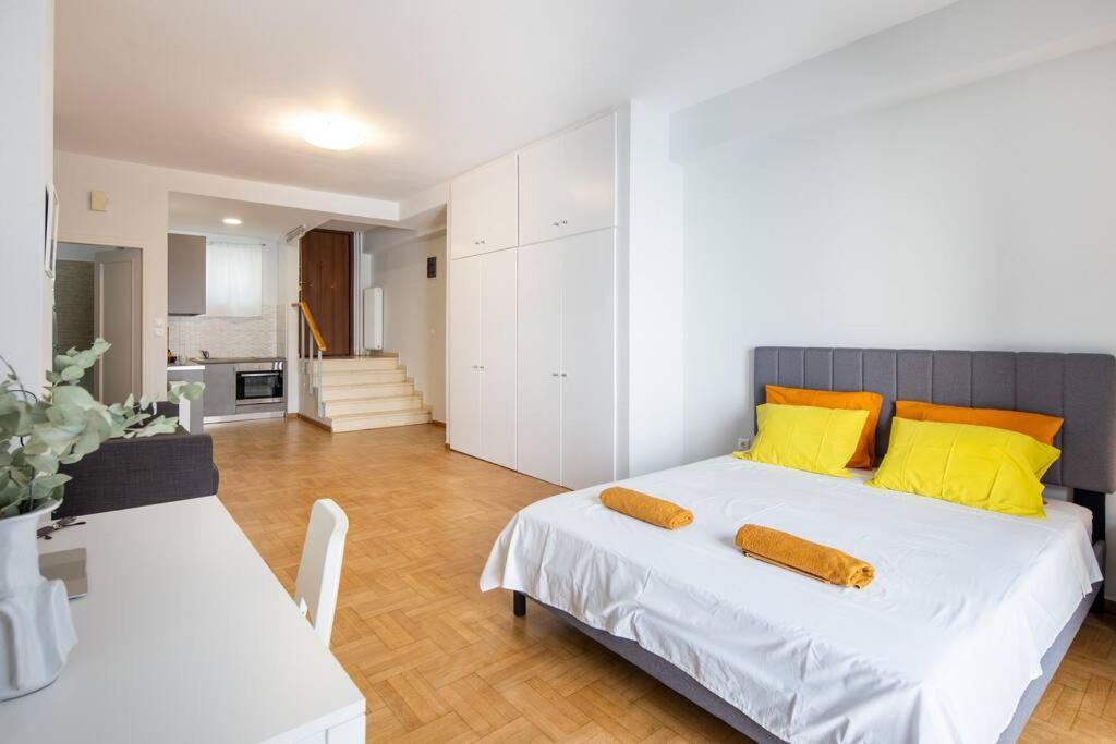 Newly Renovated, Quiet & Central Apartment In Kolonaki Athen Exterior foto